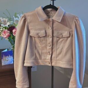 Industry Cropped Faux Leather Women's Jacket